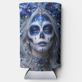 Saphir-Mond-Calavera – Blauer Himmel Selters Dosenkühler