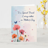 Saphir Muttertags-Liebeskarte Karte (Gelbe Blume)