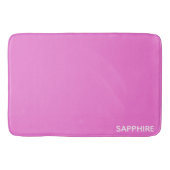 Saphir pink farbname badematte (Vorderseite)