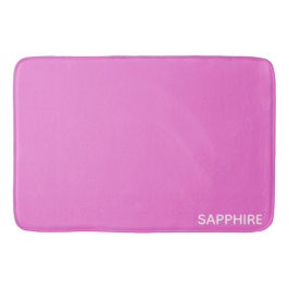 Saphir pink farbname badematte