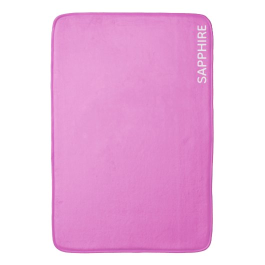 Saphir pink farbname badematte (Vorderseite Vertikal)