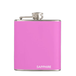 Saphir pink farbname flachmann
