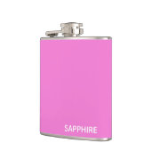 Saphir pink farbname flachmann (Links)