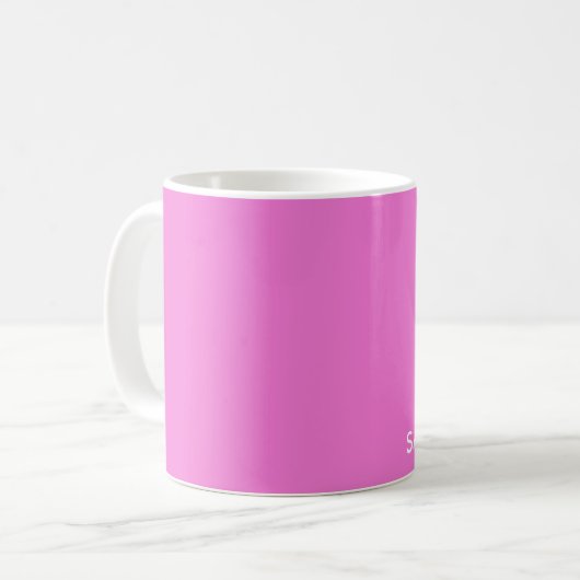 Saphir pink farbname kaffeetasse (Vorderseite Links)