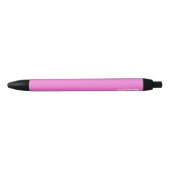 Saphir pink farbname kugelschreiber (Vorderseite)