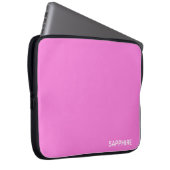 Saphir pink farbname laptopschutzhülle (Vorne Rechts)