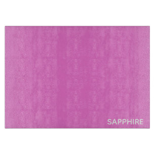 Saphir pink farbname schneidebrett