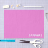 Saphir pink farbname seidenpapier (Handwerk)