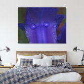 Saphir Ruhe Leinwanddruck (Insitu (Schlafzimmer))