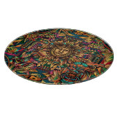 Saphir-Saphir-Kit "Lebendes historisches Emblem" Schneidebrett (Ecke)