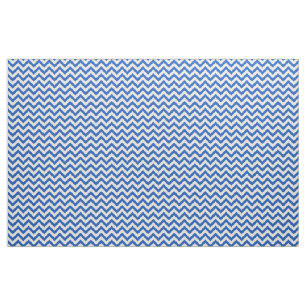 Saphirblaue Chevronstreifen Stoff