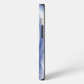 Saphirblauer Sturm iPhone Hülle (Linke Seite)