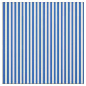 Saphire Blue & White Streifen Stoff (Muster)