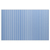 Saphire Blue & White Streifen Stoff (Fat Quarter (45,7 x 55,9 cm))