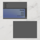 Saphire Business Card Visitenkarte (Vorne/Hinten)