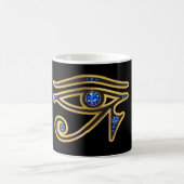 Saphire Eye of Ra in Gold Tasse (Mittel)
