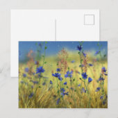 Saphire & Gold Postkarte (Vorne/Hinten)