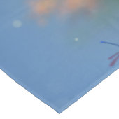 Saphire & Gold Tischdecke (Schrägansicht)