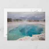 Saphire Pool Postkarte (Vorne/Hinten)