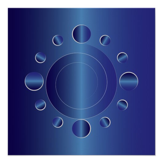 Saphire Stunden Poster (Vorderseite)