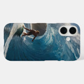 Saphire Surge Case-Mate iPhone Hülle (Rückseite (Horizontal))