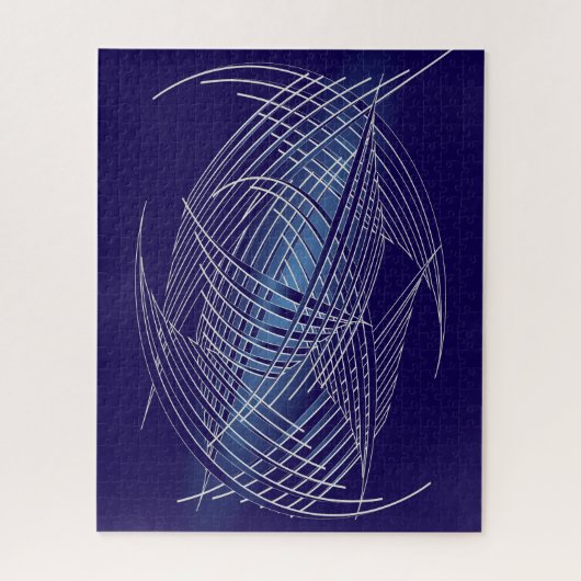 Saphire-Threads Puzzle (Vertikal)