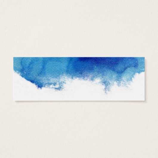 Saphire Tide Wedding Website Beipackkarte (Rückseite)