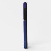 Saphire Weihnachtsnacht Case-Mate iPhone Hülle (Hinten/Links)