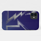 Saphire Weihnachtsnacht Case-Mate iPhone Hülle (Rückseite (Horizontal))