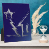 Saphire Weihnachtsnacht Fotoplatte (Seite)