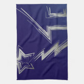 Saphire Weihnachtsnacht Handtuch (Vertikal)