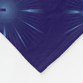Saphirminute Fleecedecke (Ecke)