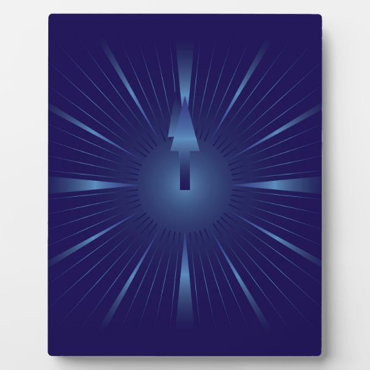 Saphirminute Fotoplatte (Vorderseite)