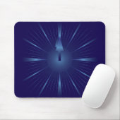 Saphirminute Mousepad (Mit Mouse)