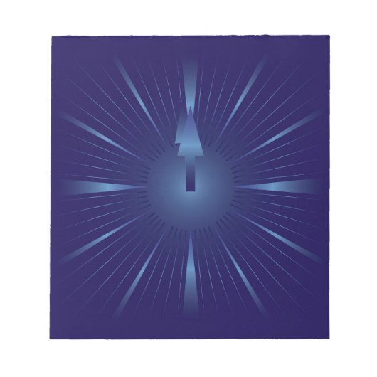 Saphirminute Notizblock (Vorderseite)