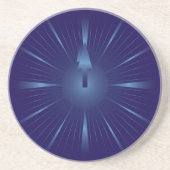 Saphirminute Untersetzer (Vorne)