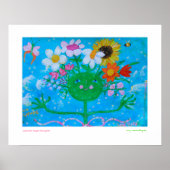 Saphirs fröhliche Gedanken Poster (Vorne)