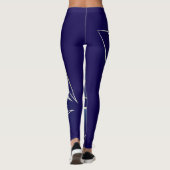 Saphirstrahlen Leggings (Rückseite)