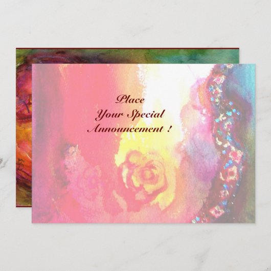 SAPHO, hellrot-grün Ankündigung (Vorne/Hinten)