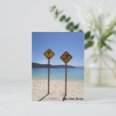 Sapi Island, Borneo Postkarte (Stehend Vorderseite)