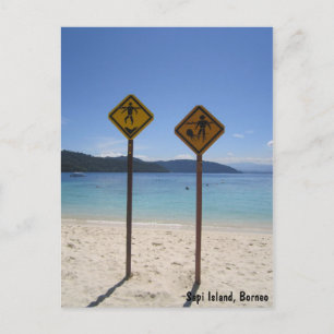 Sapi Island, Borneo Postkarte