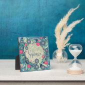 Sapience Blue Pink Inspiration Hübsch Fotoplatte (InSitu)