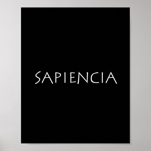 Sapiencia Poster (Vorne)