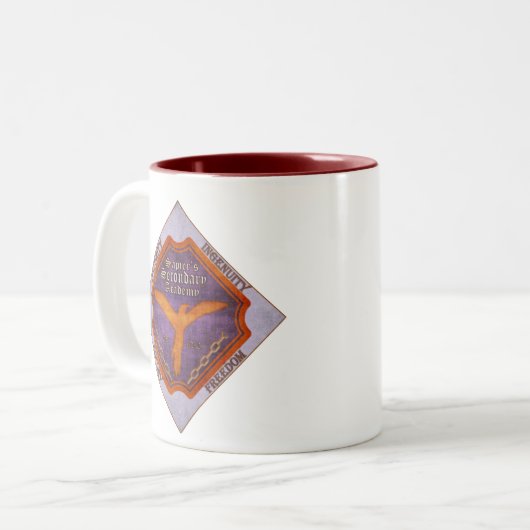 Sapier-Tasse Zweifarbige Tasse (Vorderseite Links)