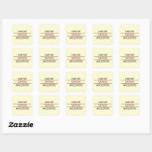 Saponi Ancestors Sticker (Square) (Blatt)