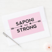 Saponi Strong Arrow Sticker (Rectangle) (Umschlag)