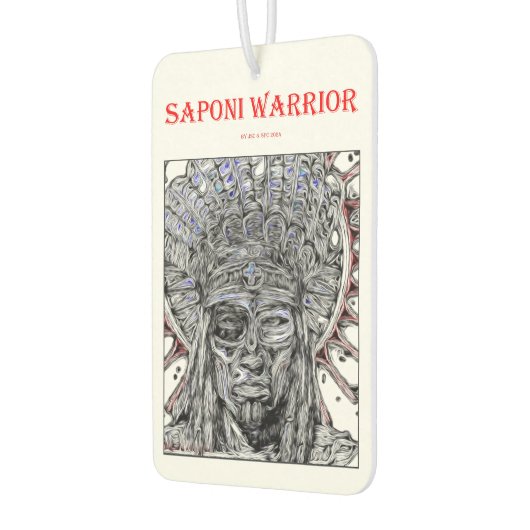 Saponi Warrior Pine Dancer Autolufterfrischer (Links)