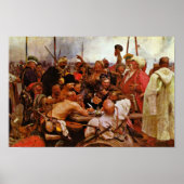 Saporoschzen schreibt einen Brief an den türkische Poster (Vorne)