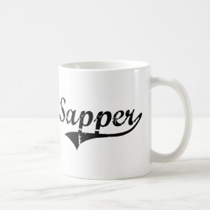 Sapper-beruflicher Job Kaffeetasse