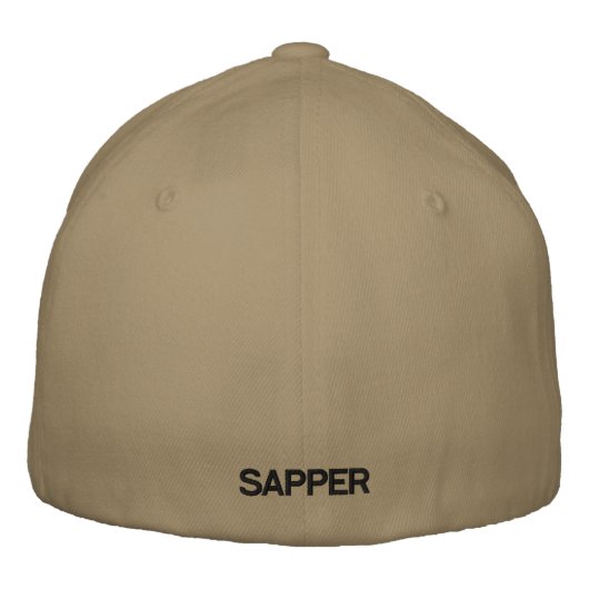 Sapper Flag Hat Bestickte Baseballkappe (Rückseite)